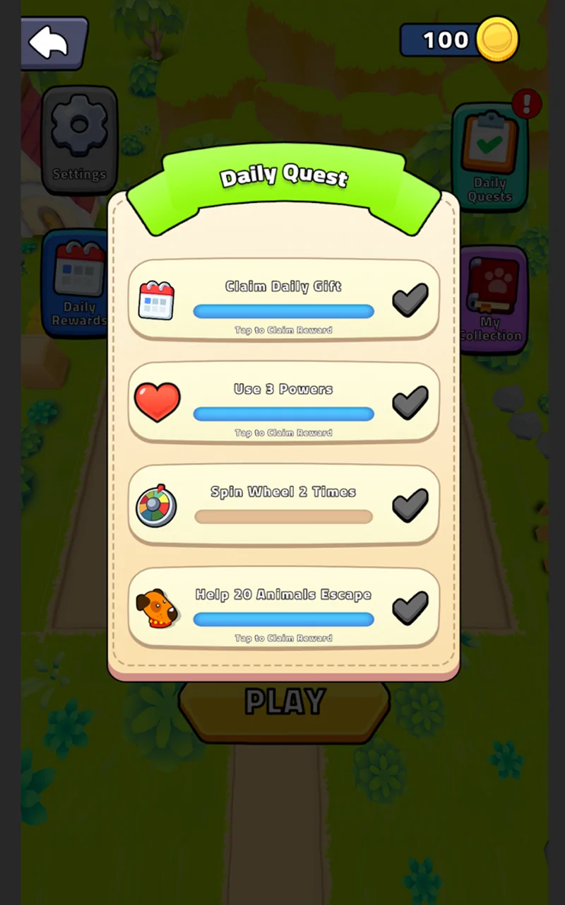 Gameplay level view